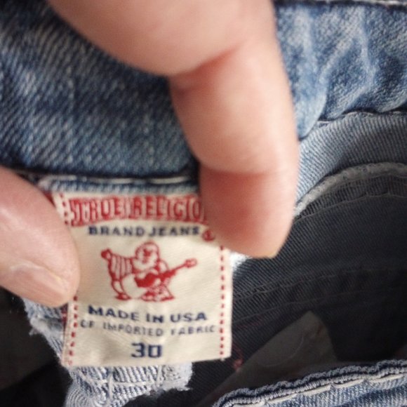 True Religion jeans 30x32 - Picture 4 of 5